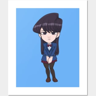 Komi-San Can't Communicate Chibi Posters and Art